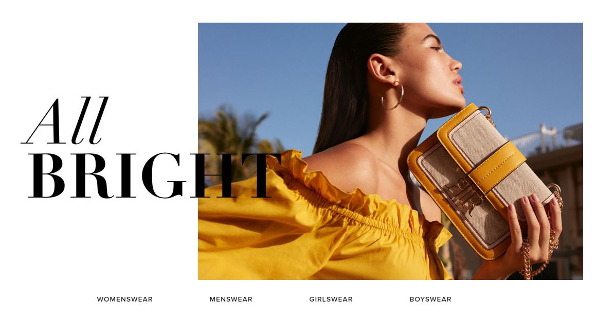 River Island Homepage