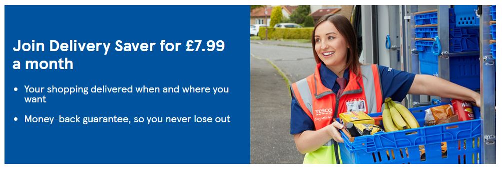 Tesco Groceries Homepage